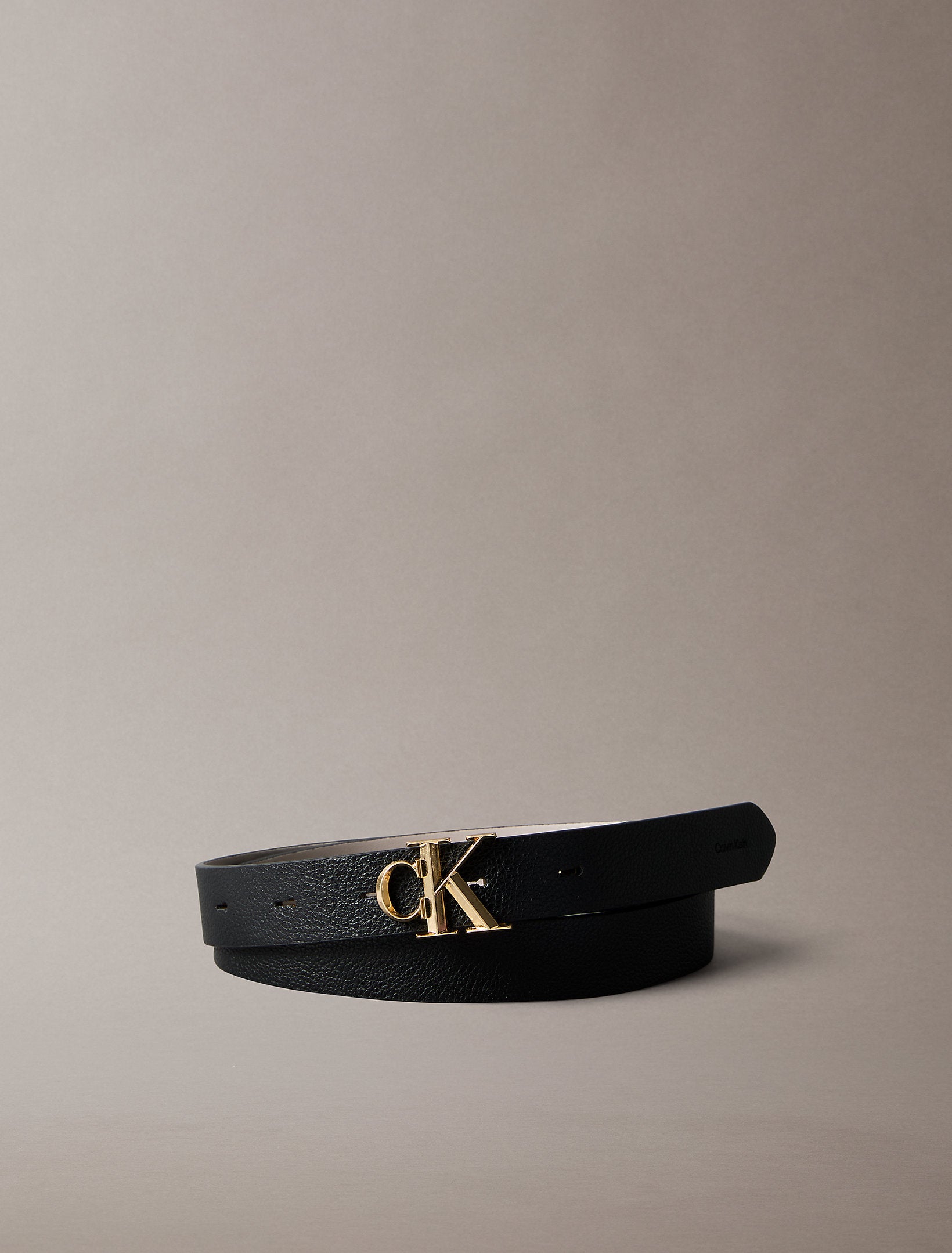 Calvin Klein Facted Buckle 25mm Rev Adj M Belt