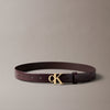 حزام كالفين كلاين Round Buckle 30mm Smooth