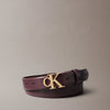حزام كالفين كلاين Round Buckle 30mm Smooth