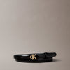 حزام كالفين كلاين Round Buckle Smooth 15mm