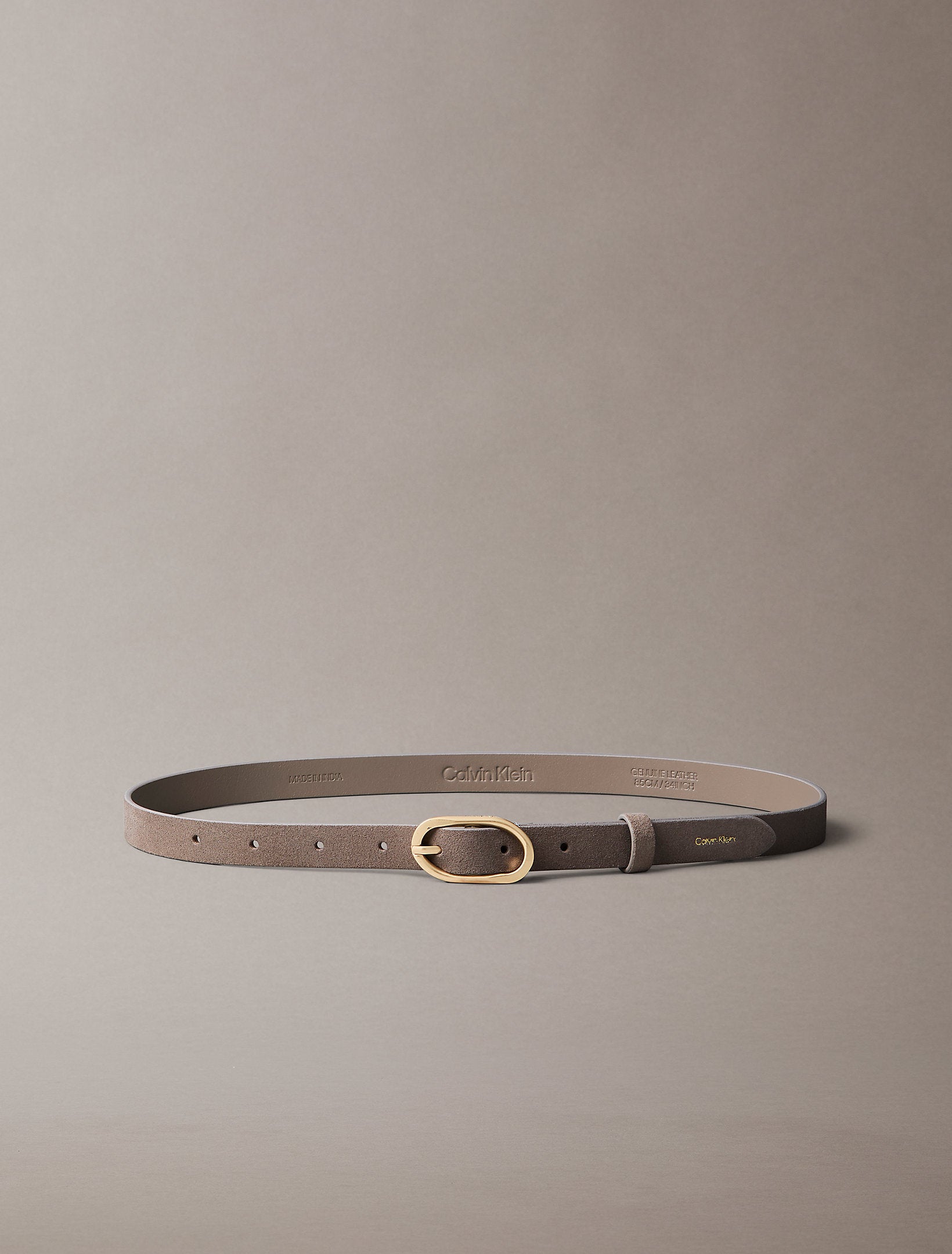 Calvin Klein Organic Buckle Suede 20mm Belt