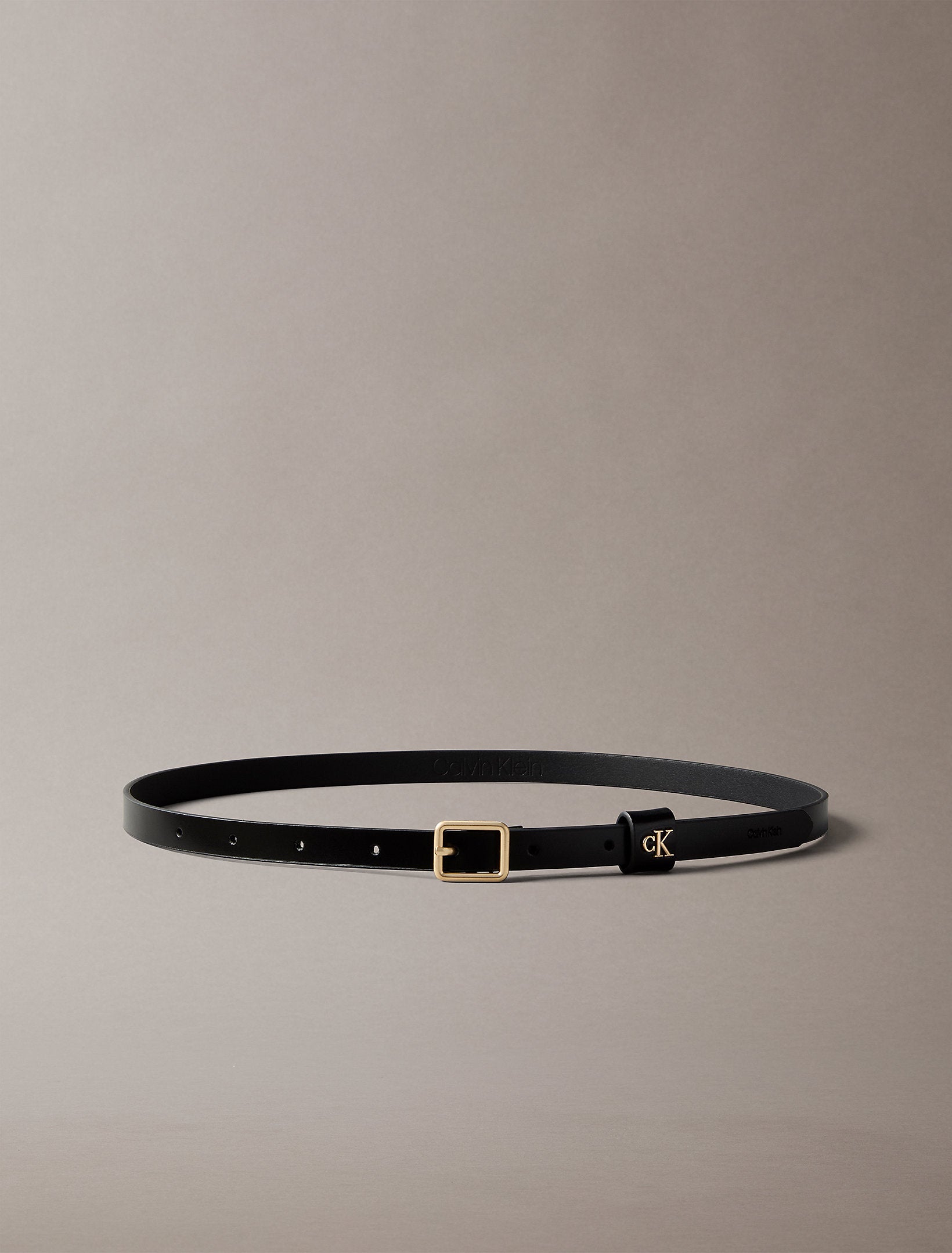 حزام كالفين كلاين Square Buckle Loop 15mm