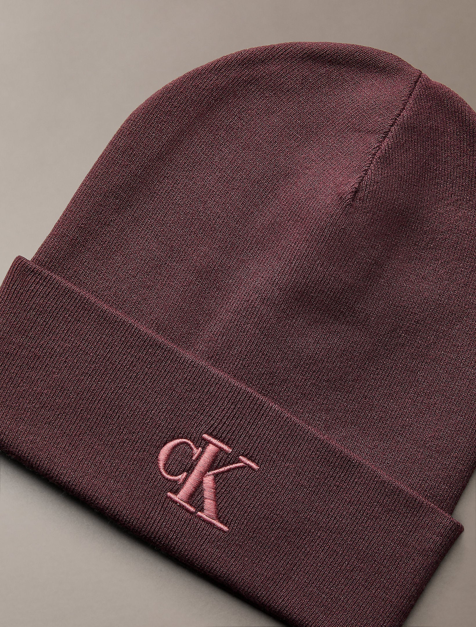 قبعة كالفين كلاين Fine Rib Beanie