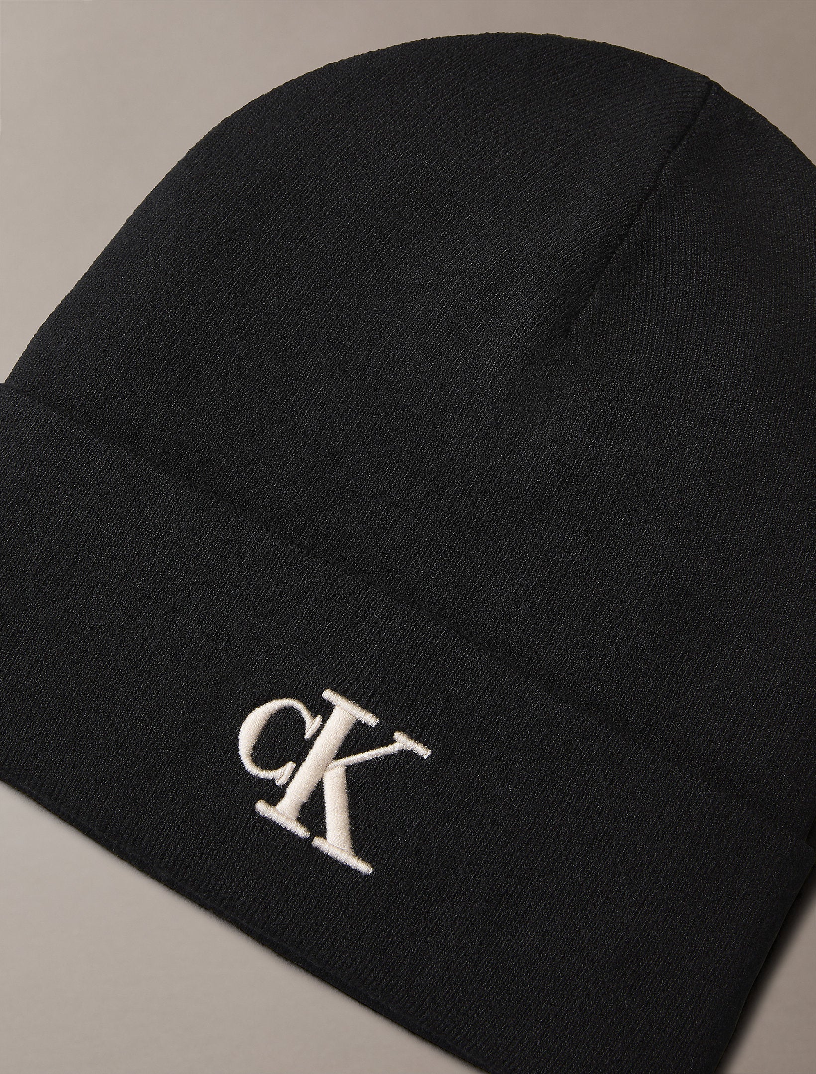 Calvin Klein Fine Rib Beanie Hat