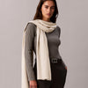 Calvin Klein Fine Rib Knitted Scarf