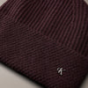 Calvin Klein Metal Wool Slanted Rib Beanie Hat