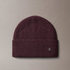 Calvin Klein Metal Wool Slanted Rib Beanie Hat