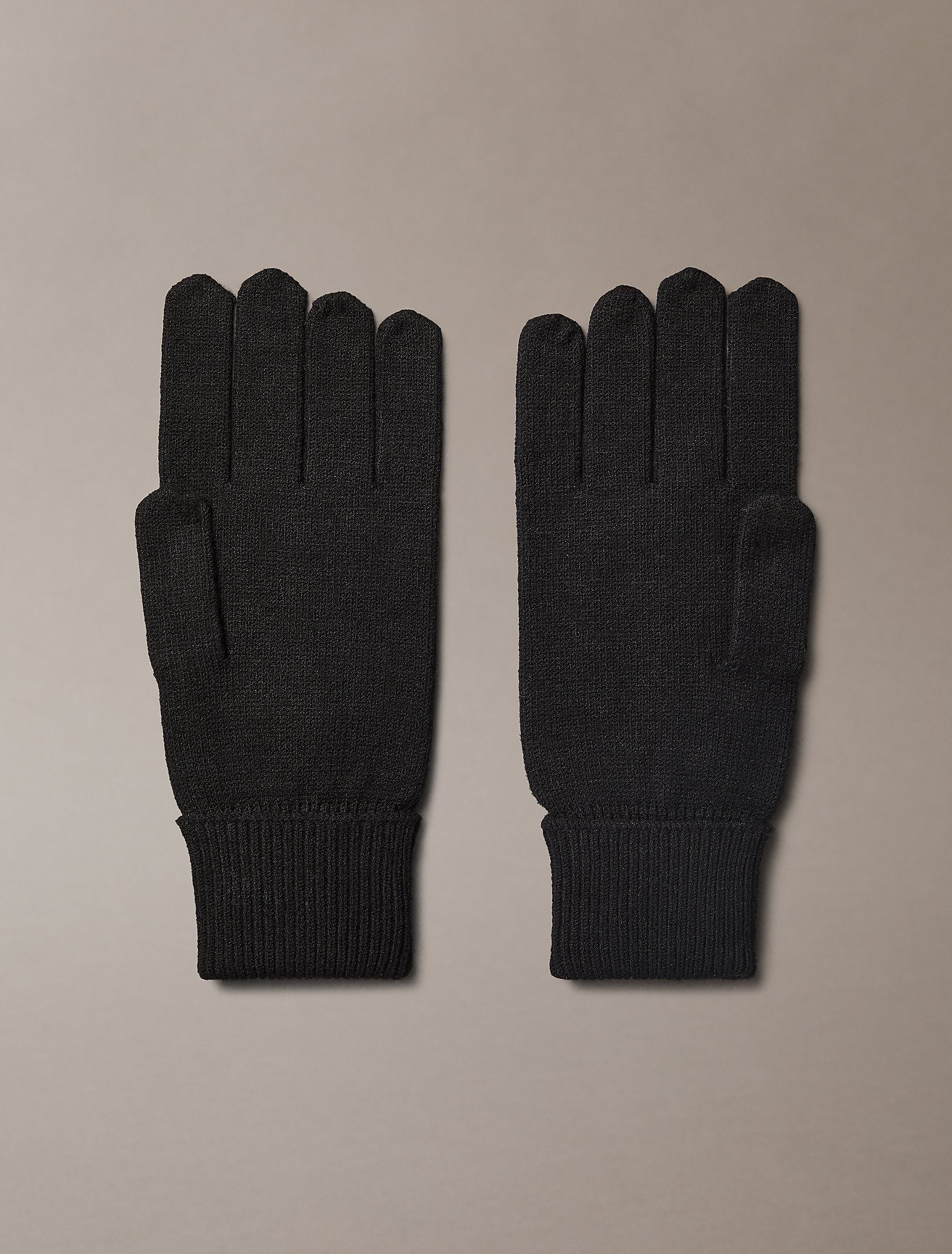 قفازات كالفين كلاين Fine Rib Gloves