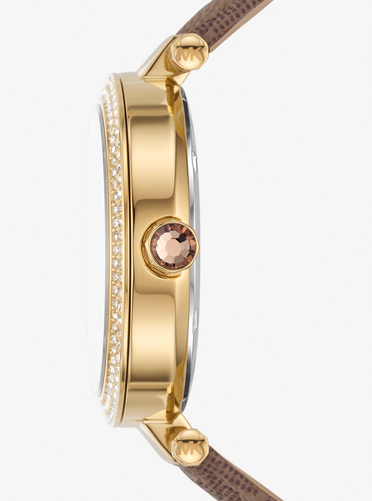 ساعة مايكل كورس Parker Pavé Gold-Tone and Logo