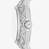 ساعة مايكل كورس Raquel Pavé Silver-Tone