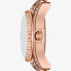 שעון מייקל קורס Mini Lexington Pavé Rose Gold-Tone