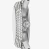 ساعة مايكل كورس Mini Camille Pavé Silver-Tone