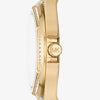 Michael Kors Lennox Pavé Rose Gold-Tone Watch