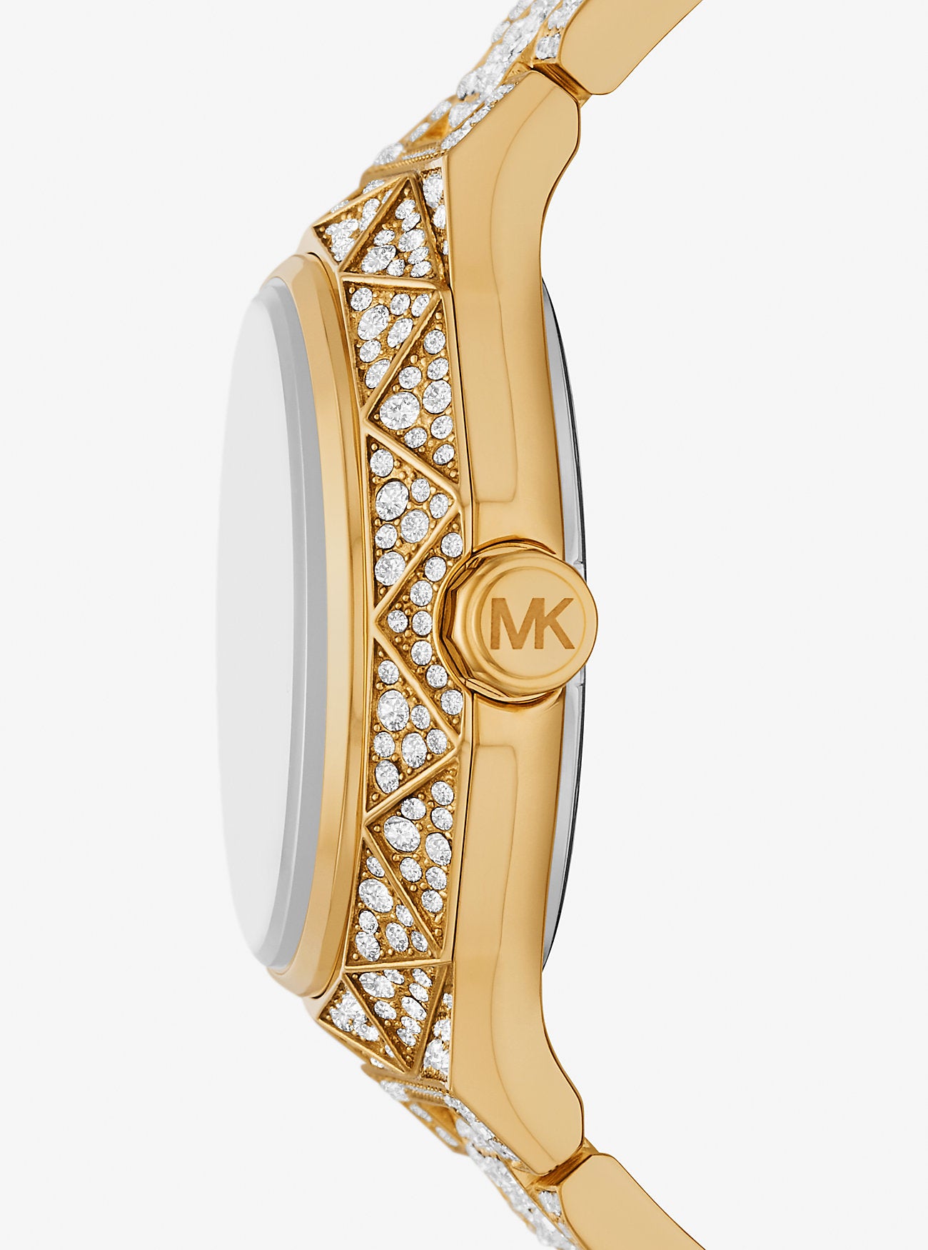 ساعة مايكل كورس Raquel Pavé Gold-Tone