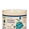 נר ריחני Bath & Body Works Sweater Weather 3-Wick