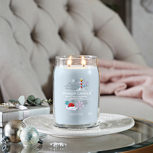Yankee Candle North Pole Hideaway Signature Large Scented Candle