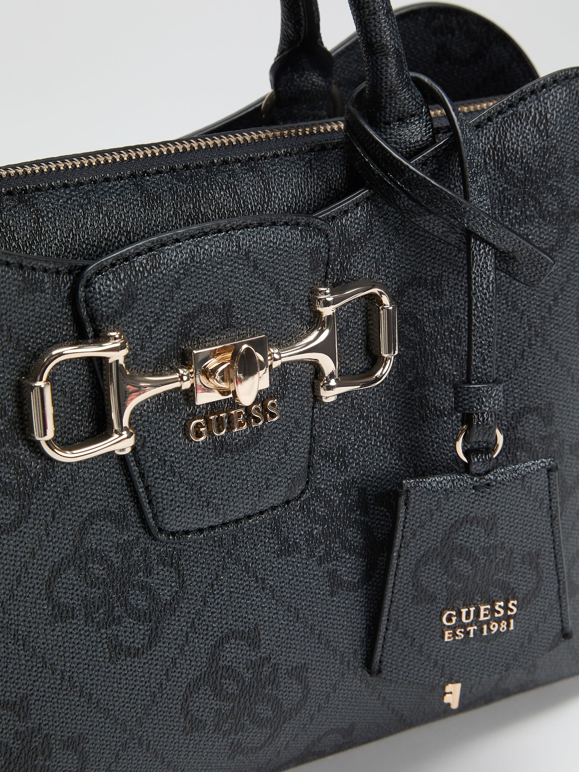 Guess Janie 4g Logo Satchel Bag