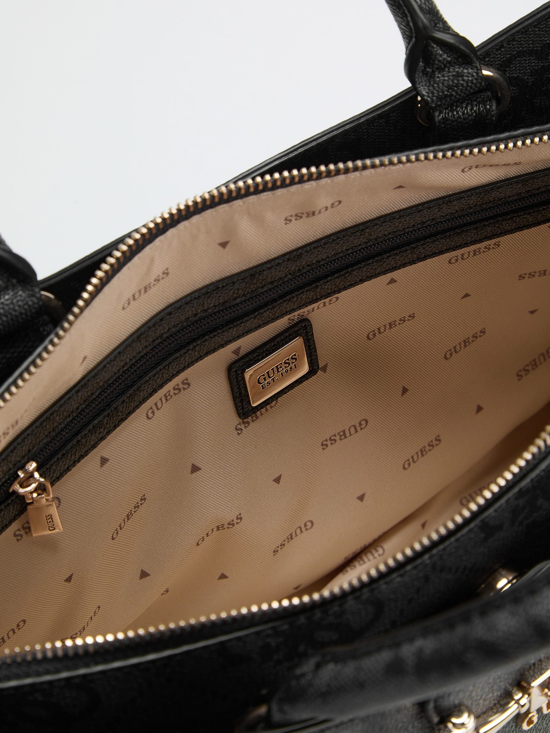 Guess Janie 4g Logo Satchel Bag