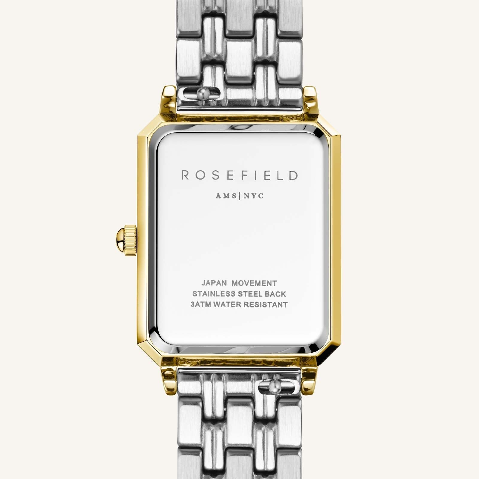 → Rosefield The Boxy White Sunray Steel Gold its5to12