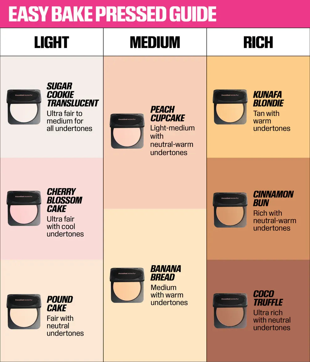 Huda Beauty Easy Bake Pressed Powder Face Powder
