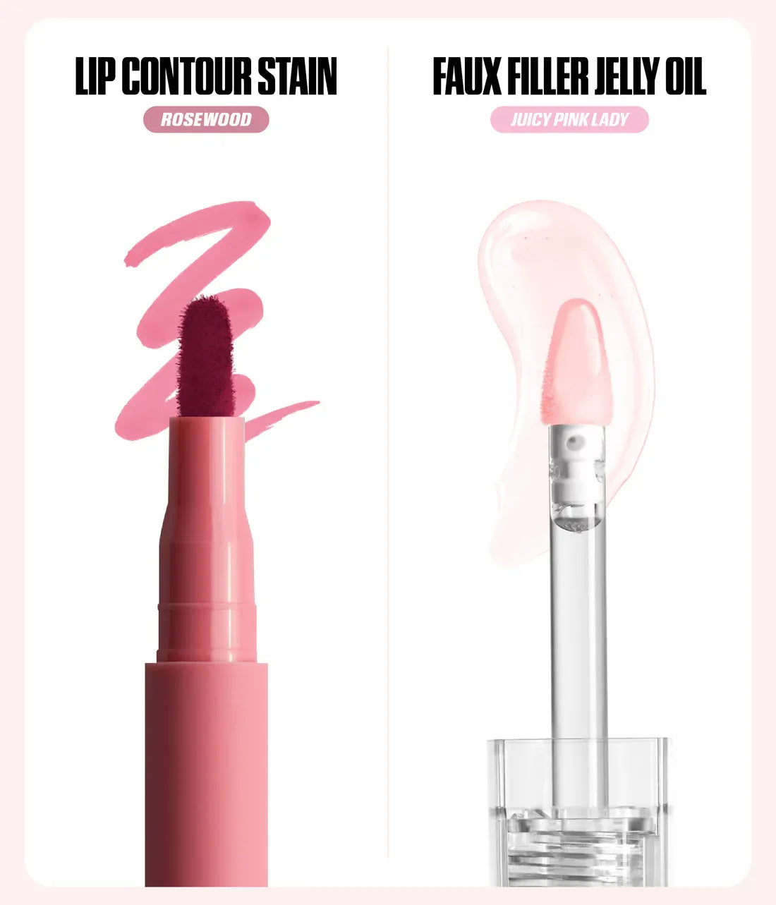 Huda Beauty Habibti Rosy Pink Lip Duo Liquid Lipstick