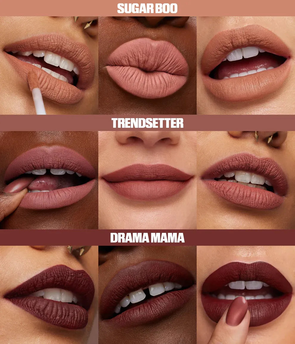 Huda Beauty Liquid Matte Ultra-Comfort Transfer-Proof Lipstick Lipstick