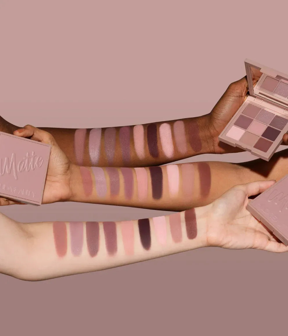 Huda Beauty Matte Eyeshadow Palette Obsessions – Cool Eyeshadow Palette