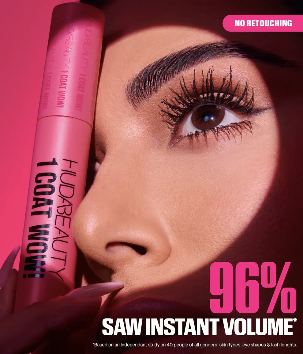 ماسكارا هدى بيوتي One Coat Wow! Volumizing Mascara