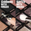 Huda Beauty Pretty Grunge Eyeshadow Palette Eyeshadow Palette