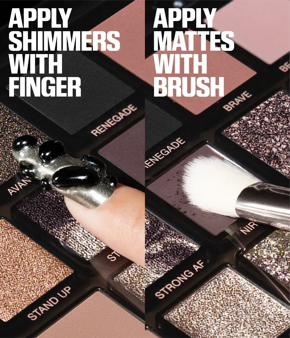 Huda Beauty Pretty Grunge Eyeshadow Palette Eyeshadow Palette