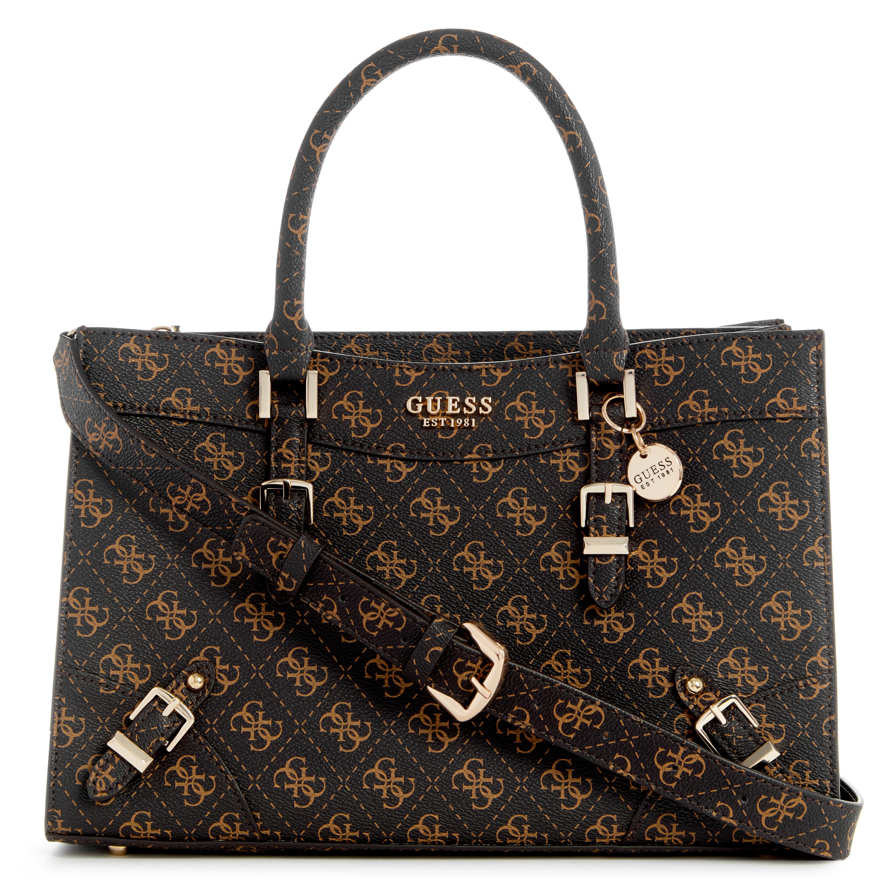 Guess Didi Society Satchel – Ritzy Store