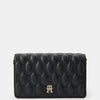 حقيبة تومي هيلفيجر Th Monogram Diamond Quilted Crossover