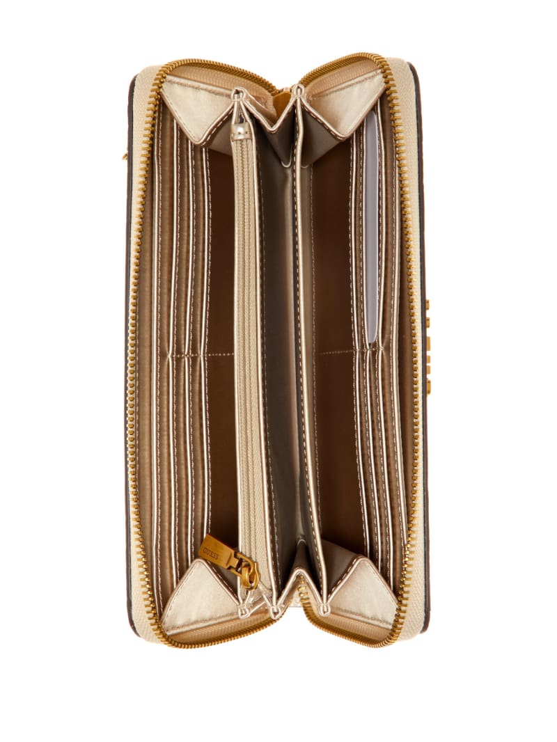 Guess Laurel Large Zip Around Wallet