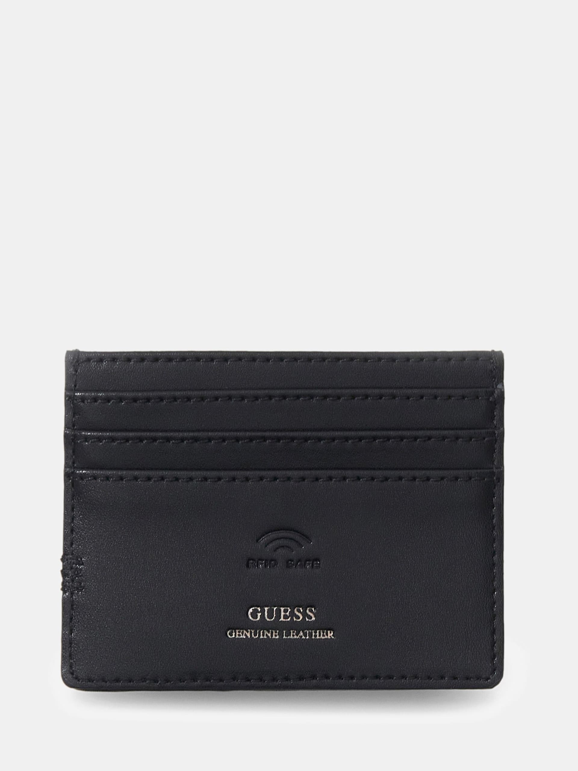 Guess Boston Logo Card Holder Wallet