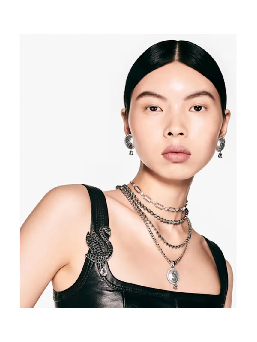 Swarovski Swan Necklace