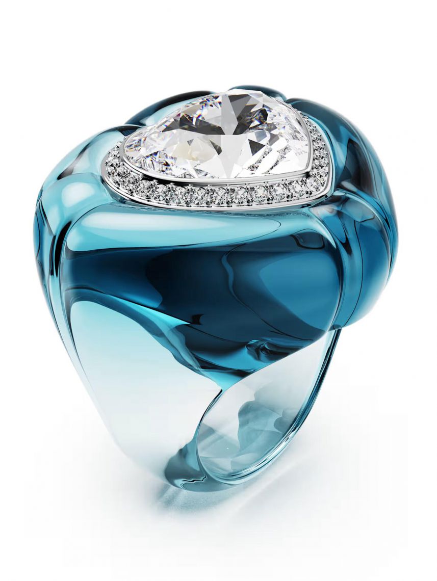 טבעת סברובסקי Dulcis