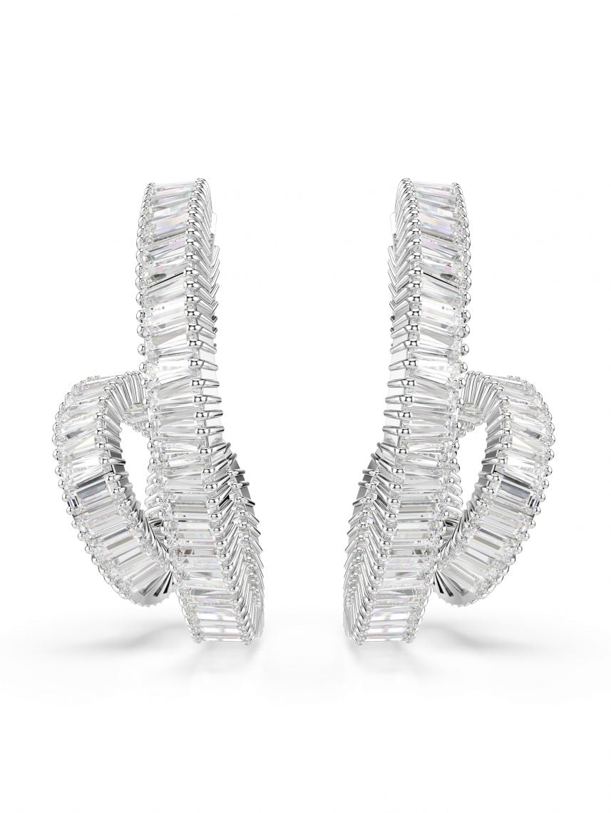 עגילים סברובסקי Matrix