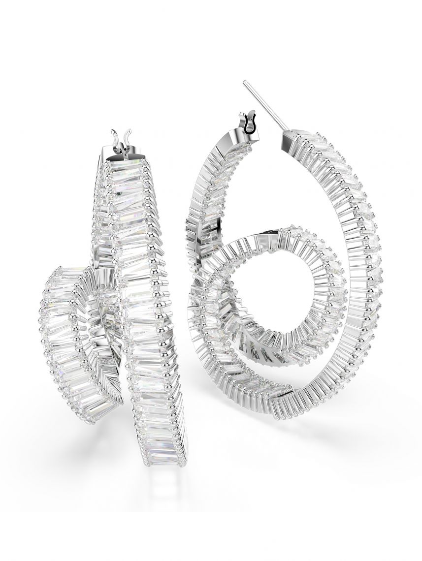 עגילים סברובסקי Matrix