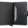 Secrid Miniwallet Original Black powder coat Wallet