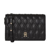 حقيبة تومي هيلفيجر Th Monogram Diamond Quilted Crossover