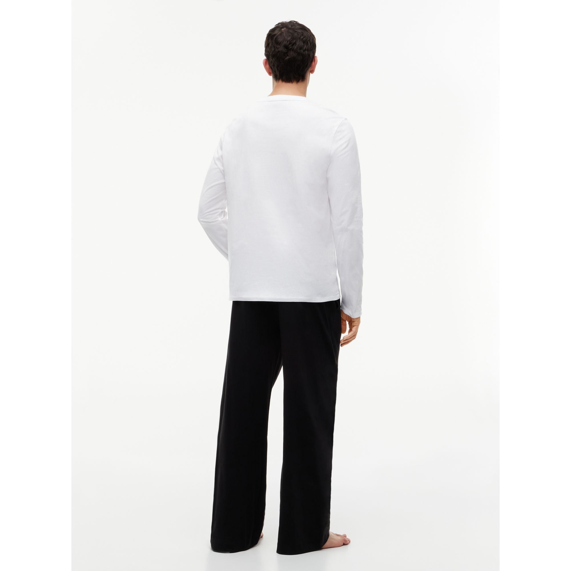 Tommy Hilfiger Ls Jersey Set Solid Pajama