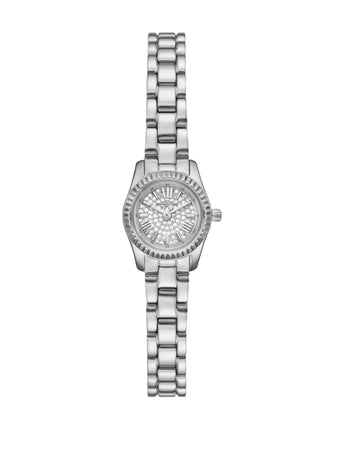 Michael Kors Petite Lexington Pavé Silver-Tone Watch