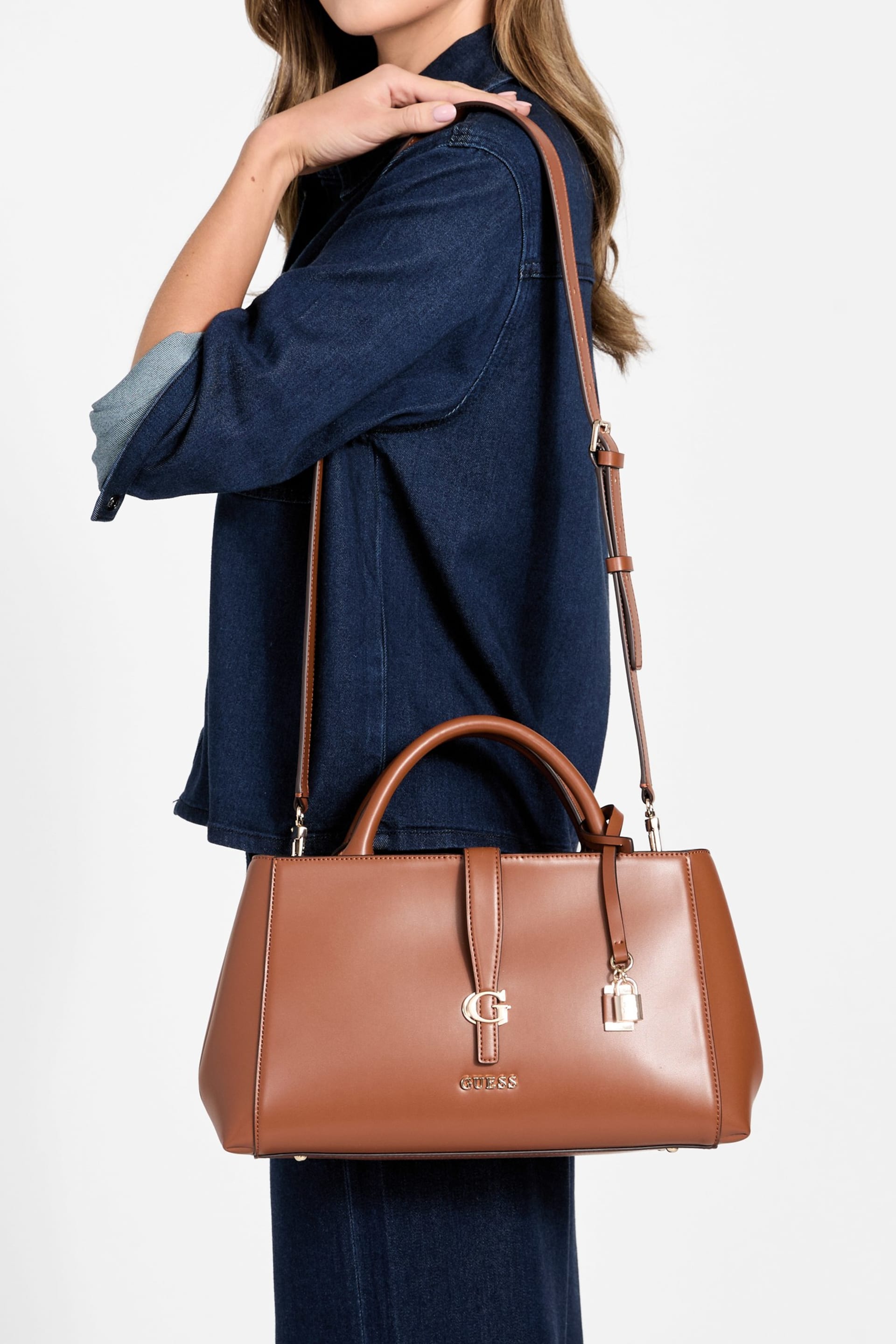 Guess Carrie Girlfriend Satchel Bag
