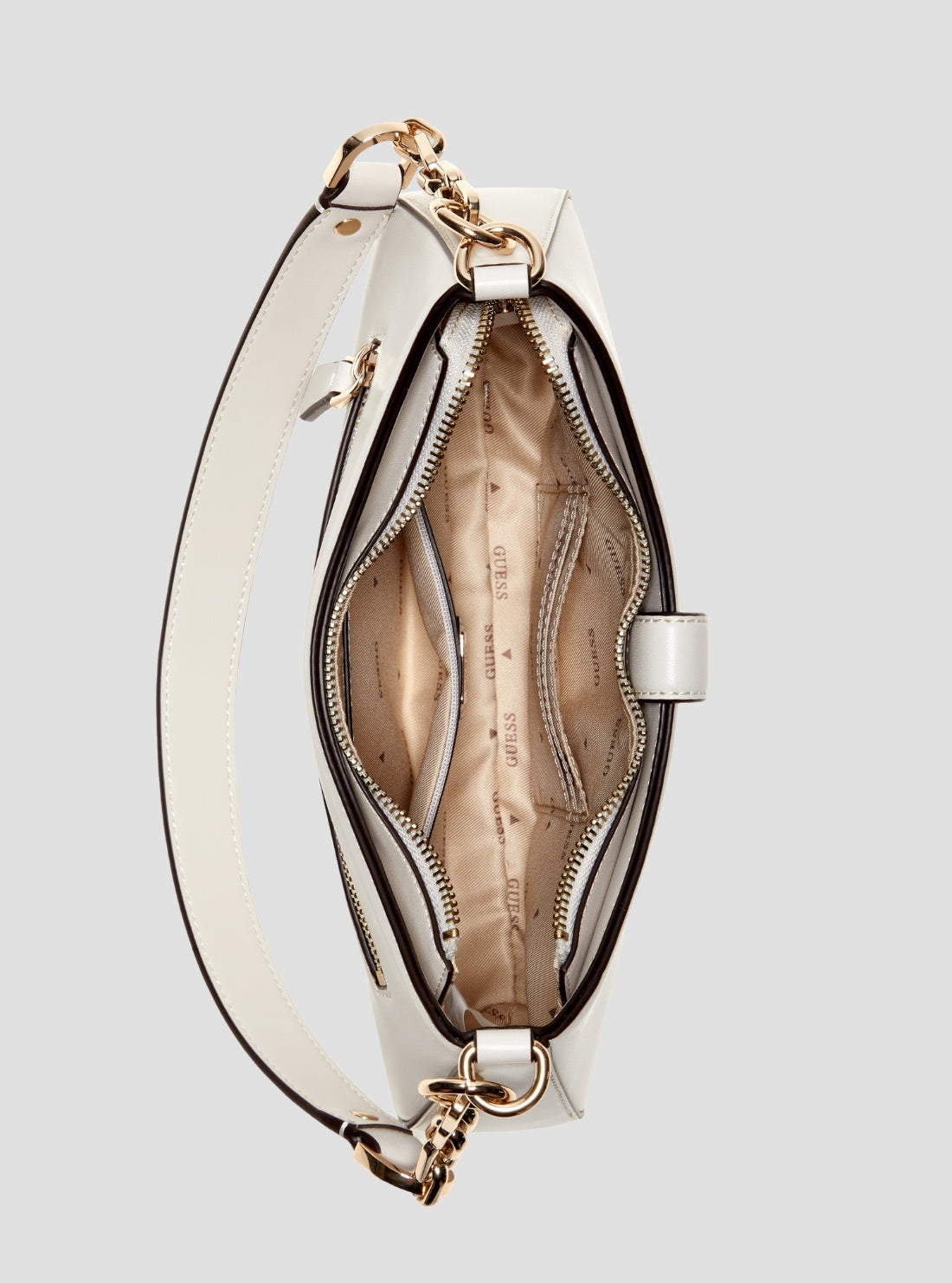 Guess Carrie Top Zip Shoulder Bag