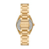 ساعة مايكل كورس Janelle Gold Dial Two Tone Steel