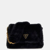 Guess Samia Faux-Fur Shoulder Bag