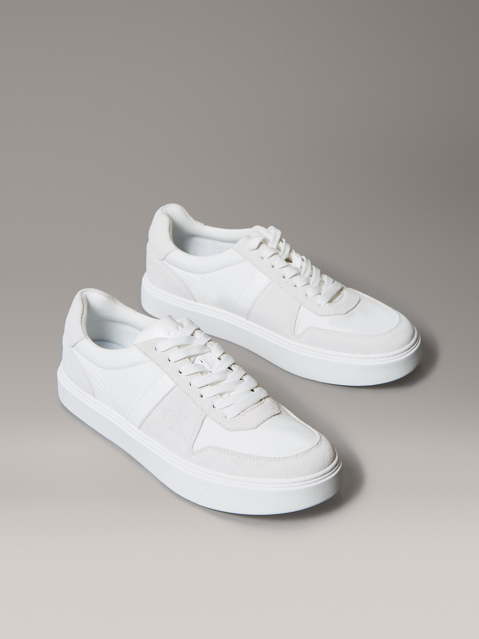 Calvin Klein Classic Cups Lace Mix Emb Tongue Sneaker
