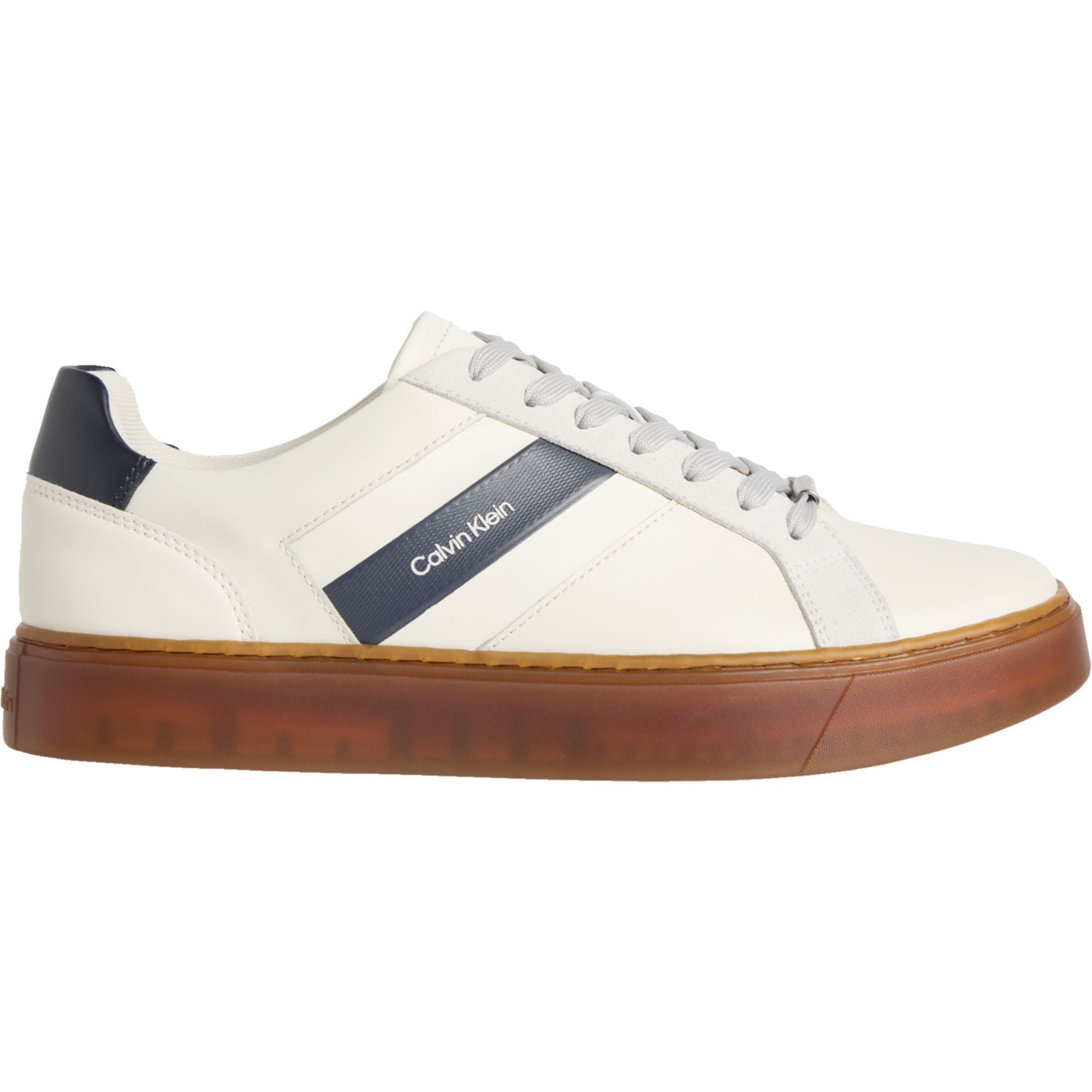 Calvin Klein Classic Cupsole Laceup Tape Sneaker