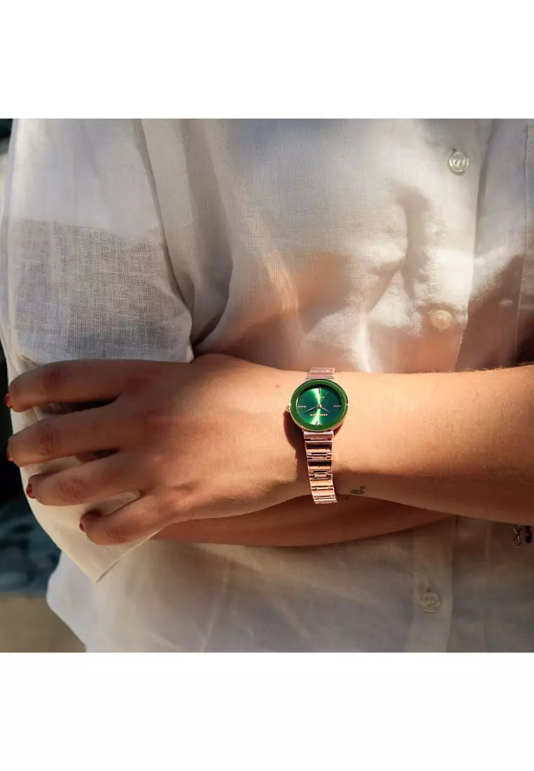 שעון אן קליין Diamond Accented