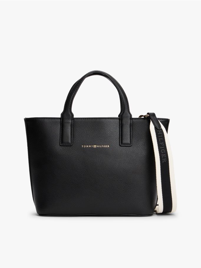 תיק טומי הילפיגר Logo Webbing Strap Tote